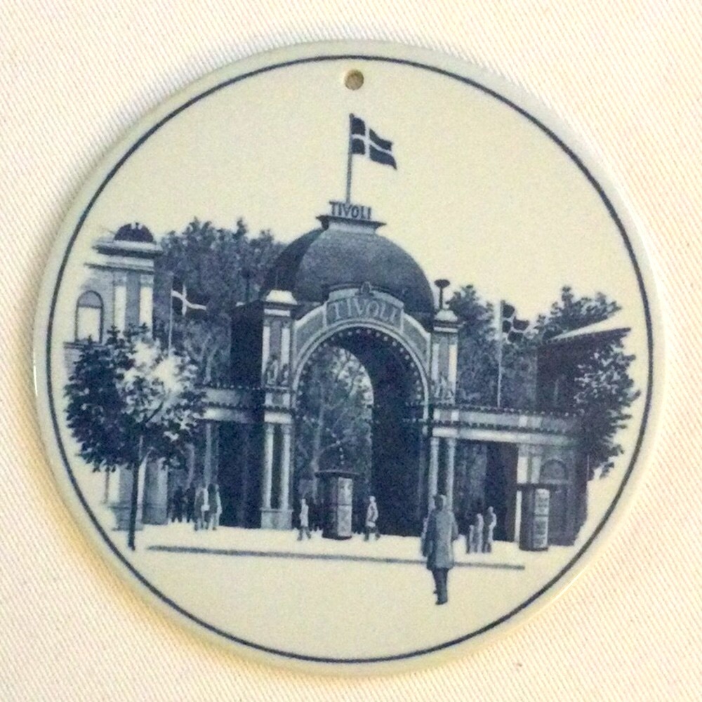 Royal Copenhagen Tivoli Gardens Decorative 5.5” Plate